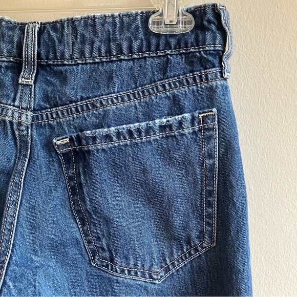 Hollister Low Rise Baggy Jeans Size 0 25 Wide Leg Medium Wash 100% Cotton Denim - Picture 7 of 13